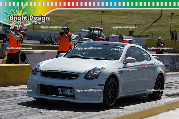 ANDRA Street Outlaws Drag Racing Quals Rnd 5 @ Calder Park 24 September 2014 (24042)  ZQR156