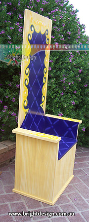 p in Lollipops Play Centre UC Internal Decorating Childrens Party Chair Custom Airbrushing by Bright Design