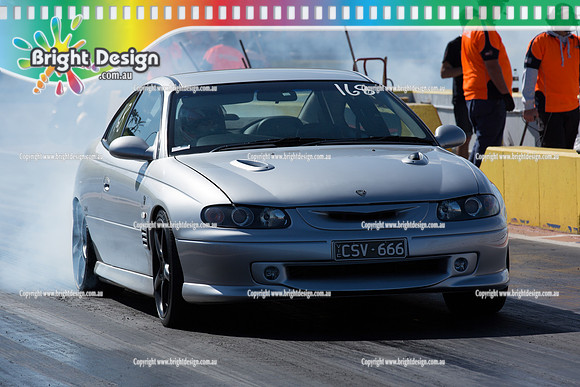ANDRA Street Outlaws Drag Racing Quals Rnd 5 @ Calder Park 24 September 2014 (24439)  CSV666