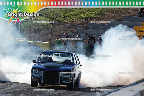 ANDRA Street Outlaws Drag Racing Quals Rnd 5 @ Calder Park 24 September 2014 (25124)  TITSNTYRES GEMINI