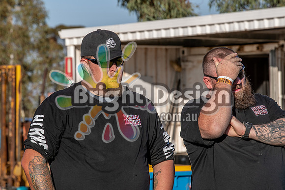 Street Machine Drag Challenge Weekend 3 SMDCW3 March 2022  BDMP1081  MILDURA DRIVERS BRIEFING CREW