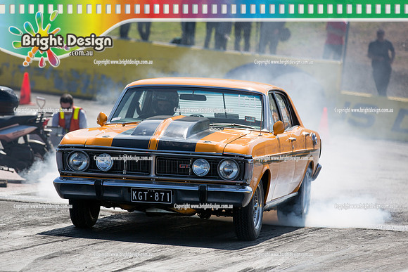 ANDRA Street Outlaws Drag Racing Quals Rnd 5 @ Calder Park 24 September 2014 (24004)  KGT871