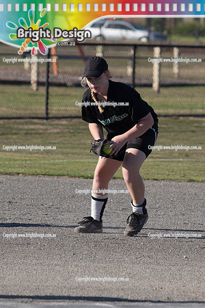 Berwisk Braves Softball  Club Finals Under 13 Girls  22 March 2015 (1017)