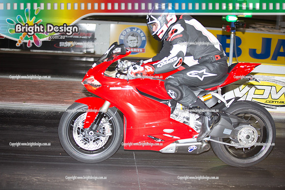 ANDRA Street Outlaws Drag Racing Quals Rnd 4 @ Calder Park  5 August 2014 (23518)   BIKE
