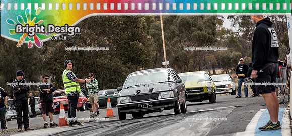 SMDC 2 Street Machine Drag Challenge 2 Day 4 @ Heathcote Raceway 26 Oct 2015 (2037) IA253 BUBBA ALLRACE
