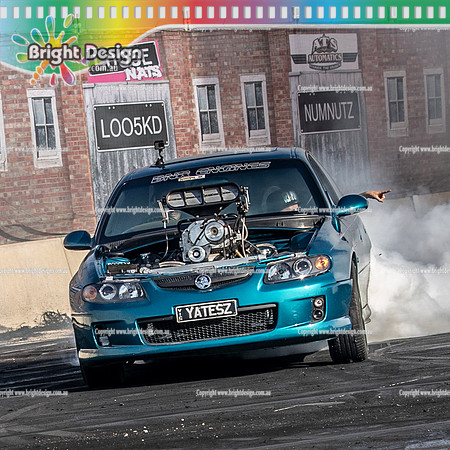 Skid City Day 4 @ Swan Hill Sept 2023 (12442) YATESZ BURNOUT SCOTT YATES