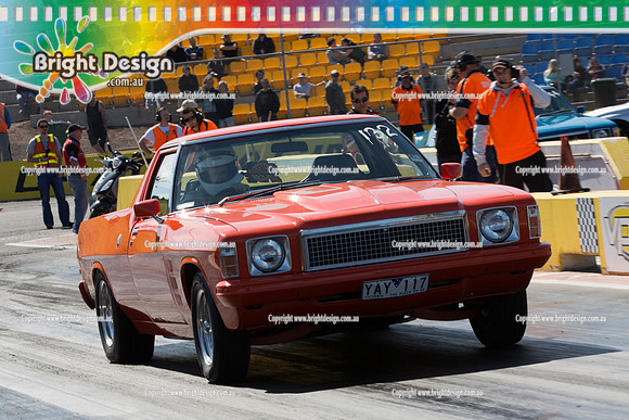 ANDRA Street Outlaws Drag Racing Quals Rnd 5 @ Calder Park 24 September 2014 (24113)  YAY117