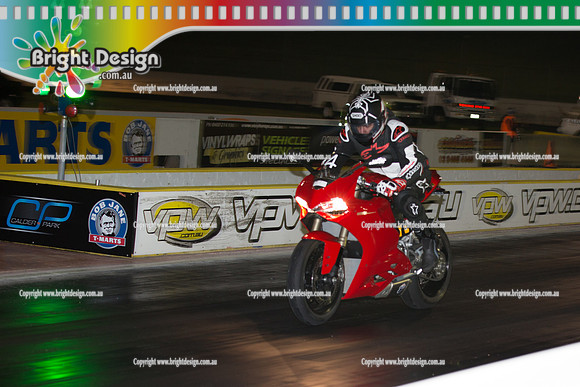 ANDRA Street Outlaws Drag Racing Quals Rnd 4 @ Calder Park  5 August 2014 (23145)   BIKE