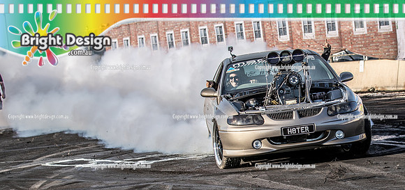 Skid City Day 4 @ Swan Hill Sept 2023 (12743) H8TER BURNOUT HEATH MADGWICK