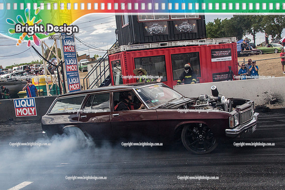 Summernats 28 Sunday 4 Jan 2015  BD  (8308)   KURRUPT BURNOUT