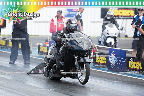 Summit Sportsman Series Rnd 1 Drag Racing 17 Jan 2015 @ Portland  (10120)  BIKE