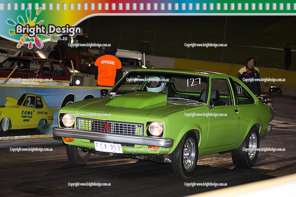 ANDRA Street Outlaws Drag Racing Quals Rnd 4 @ Calder Park  5 August 2014 (23174)  FCX953