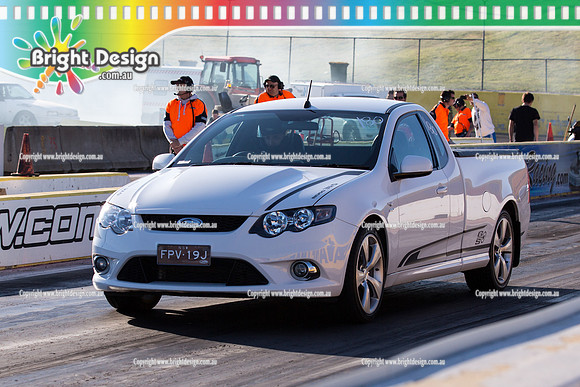 ANDRA Street Outlaws Drag Racing Quals Rnd 5 @ Calder Park 24 September 2014 (25298)  FPV19J