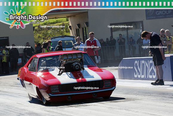 X-Champs @ Sydney Dragway SUN 4 May 2014  (6446)  TD 169  JOHNNY ROSO  TOP DOOR SLAMMER