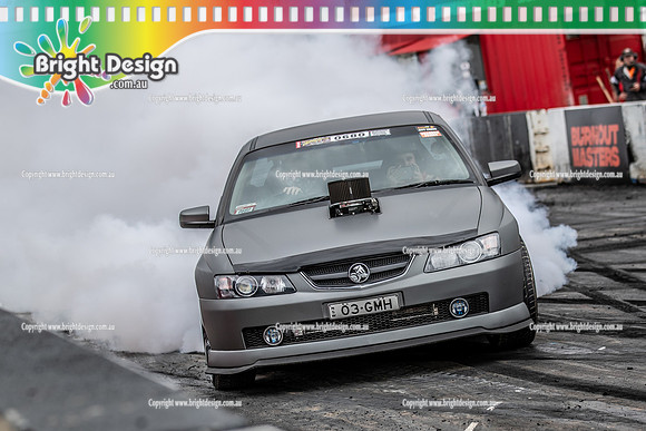 Summernats 34 Friday 7 Jan 2022  BDMP3086  03GMH BURNOUT