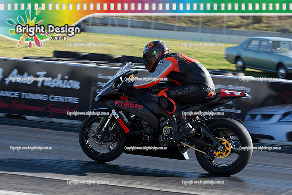 ANDRA Street Outlaws Drag Racing Quals Rnd 5 @ Calder Park 24 September 2014 (25155)  BIKE