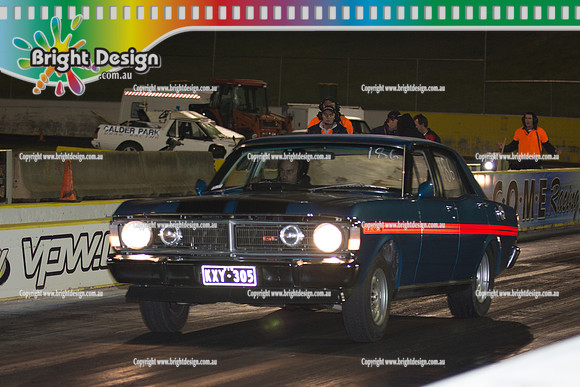 ANDRA Street Outlaws Drag Racing Quals Rnd 4 @ Calder Park  5 August 2014 (23390)  KXY305