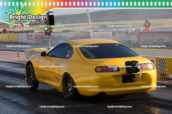ANDRA Street Outlaws Drag Racing Quals Rnd 6 @ Calder Park 10 October 2014  (25635)  YELLOW  TBC 5691