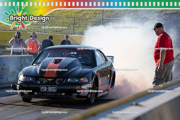 ANDRA Street Outlaws Drag Racing Quals Rnd 5 @ Calder Park 24 September 2014 (25340)  PSBBOSS  SKINNER  PSBBOSS  SKINNER