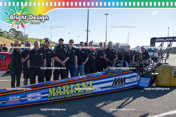 X-Champs @ Sydney Dragway SUN 4 May 2014  (7037)  TOP FUEL  TF 3546  MARK MARIANI FAMILY MOTORSPORT  CROWD