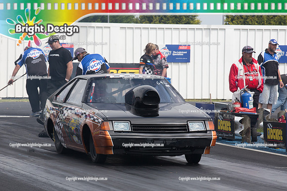 Summit Sportsman Series Rnd 1 Drag Racing 17 Jan 2015 @ Portland  (10166)   SG 696 COLIN GRIFFIN