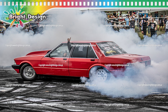 Summernats 34 Friday 7 Jan 2022  BDMP3234  MY80XD BURNOUT