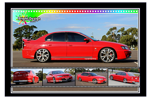 GoS1ck v2 Bright Design 20x30 Mutli Image Photographic Artwork - Traditional Design