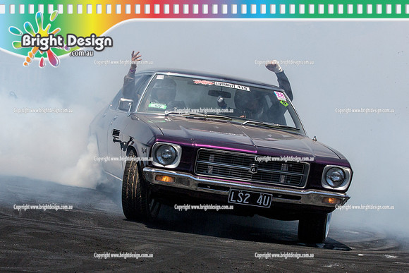 Summernats 28 Saturday 3 Jan 2015  BD  (4994)  LS24U BURNOUT