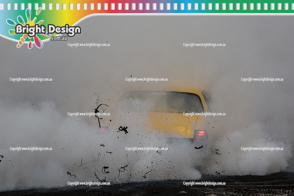 Summernats 28 Sunday 4 Jan 2015  BD  (8393)  TUFZED BURNOUT