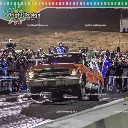 Street Outlaws NPK No Prep Kings vs Australia @ Calder D2 19 March 2023 (149598) FARMTRUCK & AZN
