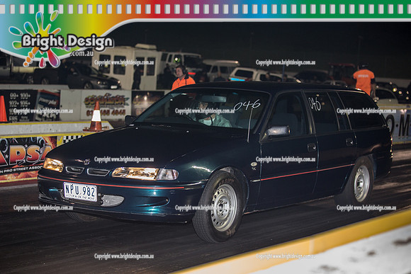KOTH King of the Hill & Fast Friday @ Calder Park Drag Racing Friday 5 MAY 2017 (83846) NPU982