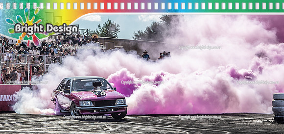 Summernats 34 Sunday 9 Jan 2022  BDMP3211  PARTYTIME BURNOUT