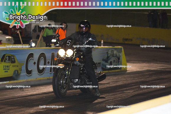 ANDRA Street Outlaws Drag Racing Quals Rnd 4 @ Calder Park  5 August 2014 (23537)  BIKE