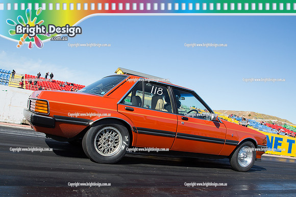 ANDRA Street Outlaws Drag Racing Quals Rnd 5 @ Calder Park 24 September 2014 (24597)  BJO619