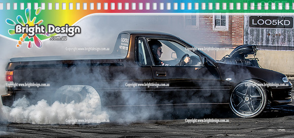 Skid City Day 4 @ Swan Hill Sept 2023 (11284) GHETTO BURNOUT SHANE D'AMATO