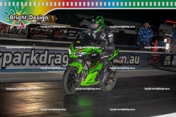 Fast Friday & Roll Racing @ Calder Park Drag Racing 19 April 2024 (166104)- BIKE