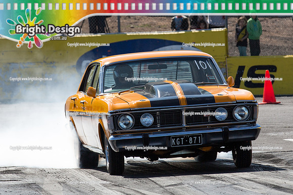 ANDRA Street Outlaws Drag Racing Quals Rnd 5 @ Calder Park 24 September 2014 (24174)  KGT871
