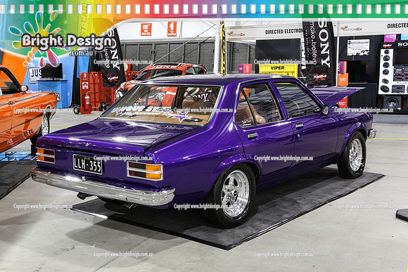 Melbourne MotorEX  July 2014  Bright Design  (439)  LLH355