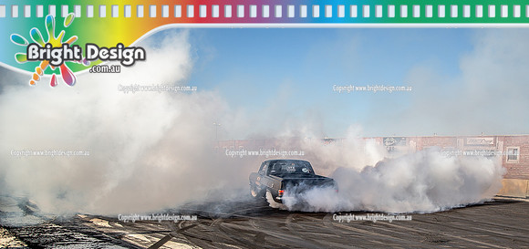 Skid City Day 4 @ Swan Hill Sept 2023 (12508) NUMNUTZ BURNOUT ADAM SLORACH