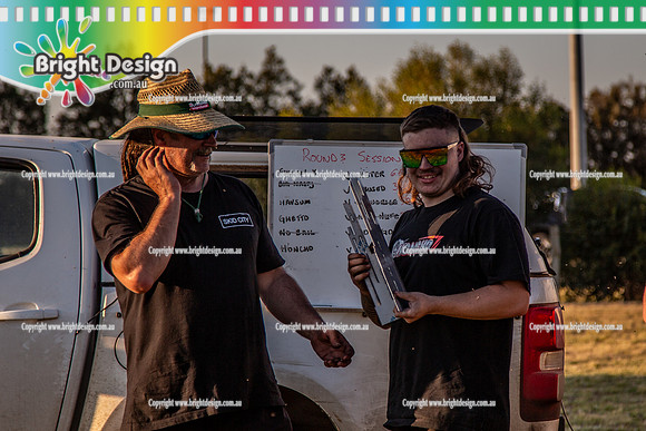 Skid City Day 4 @ Swan Hill Sept 2023 (13456) CREW BAGMAN HONCHO BURNOUT TYREE DUPLAIX