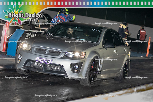 Fast Friday & Roll Racing @ Calder Park Drag Racing 19 April 2024 (166201) DVLSR8 Adam Bilbilov