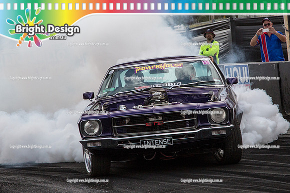 Summernats 28 Sunday 4 Jan 2015  BD  (8309)  INTENSE BURNOUT