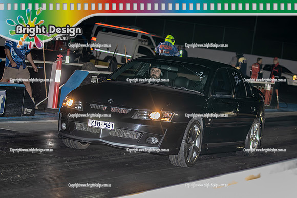 Fast Friday & Roll Racing @ Calder Park Drag Racing 19 April 2024 (166118)- ZIB561