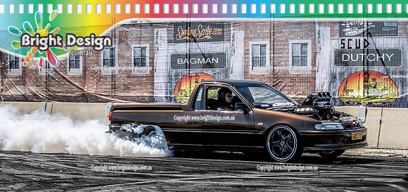 Skid City Day 4 @ Swan Hill Sept 2023 (10461) GHETTO BURNOUT SHANE D'AMATO