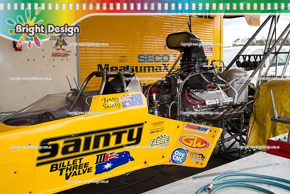 X-Champs @ Sydney Dragway SAT 3 May 2014  (4044)  TOP FUEL TD 700 TERRY SAINTY TOP DOOR SLAMMER