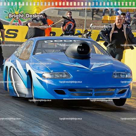 ANDRA John Taverna Classic #1 @ Calder Park Raceway March 1 2014  (13773)a Richard Caval  BLUE DODGE pro 4883 square