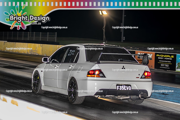 Fast Friday & Roll Racing @ Calder Park Drag Racing 19 April 2024 (166227)- F35EVO