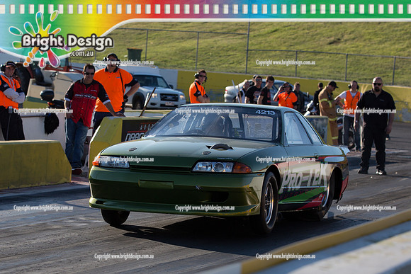 ANDRA Street Outlaws Drag Racing Quals Rnd 5 @ Calder Park 24 September 2014 (25334)  PRO-TEK