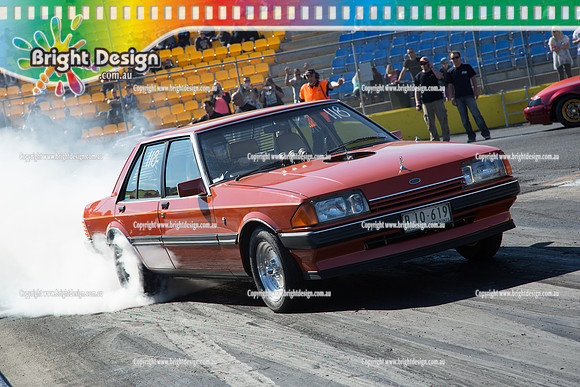 ANDRA Street Outlaws Drag Racing Quals Rnd 5 @ Calder Park 24 September 2014 (24589)  BJO619