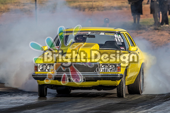Street Machine Drag Challenge Weekend 3 SMDCW3 March 2022  BDMP1249  TOEYAS BRYCE GODFREY